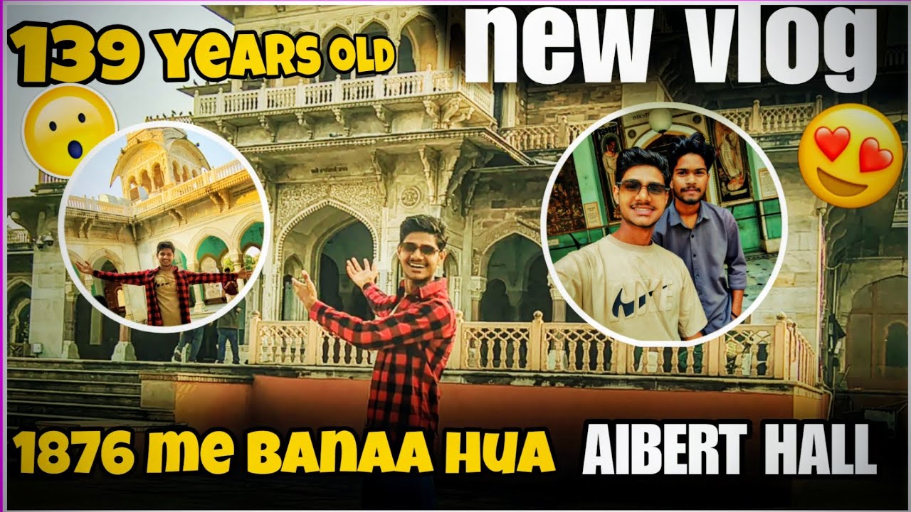 How to Albert hole history 😊🫶 Aaj Ham ghumne gaye Albert Hall jaipur ☺️😍