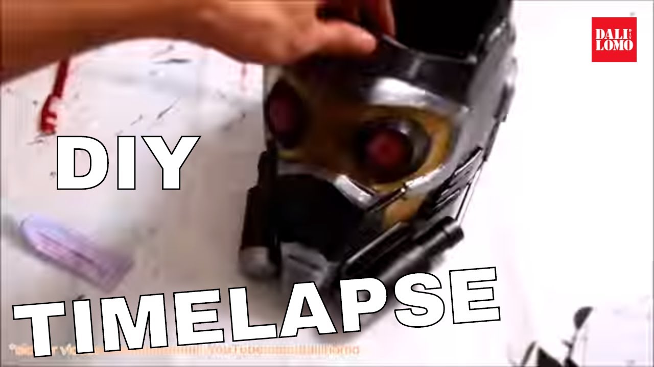 Timelapse - Star-Lord Mask DIY Cosplay