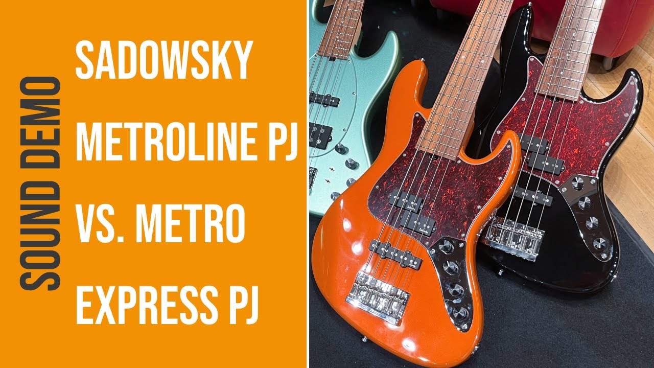 Sadowsky MetroExpress PJ VS. Sadowsky MetroLine PJ