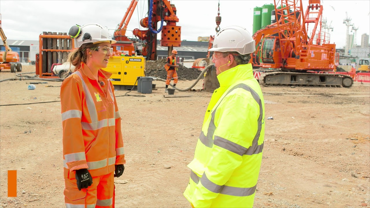Cementation at Parkside, Nine Elms