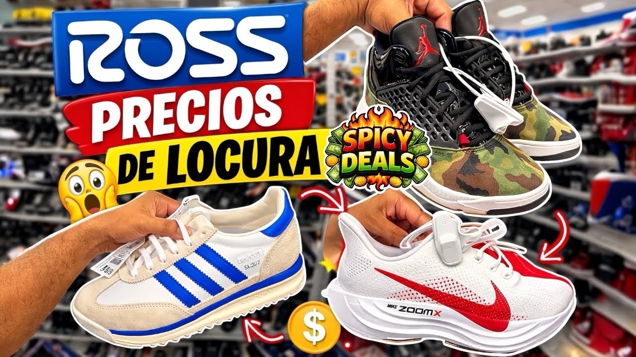 🔎 BUSCANDO TENIS BARATOS EN ROSS | Encontr&eacute; Nike,Adidas Y M&aacute;s 🤩🙌 