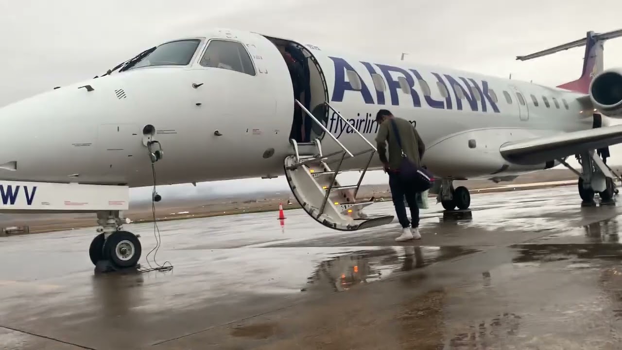 Flying from Mthatha to Johannesburg with Airlink