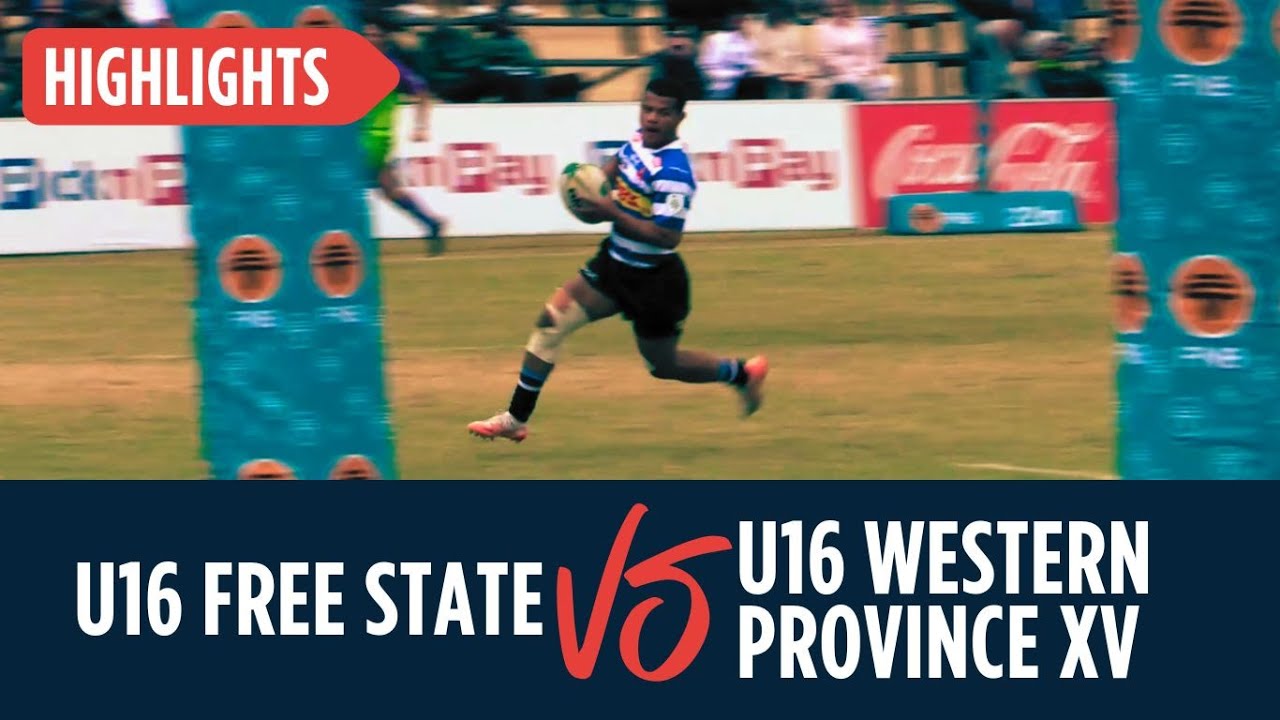 Rugby - U16 Free State vs U16 Western Province XV - FNB Grant Khomo Week - 2 July 2025