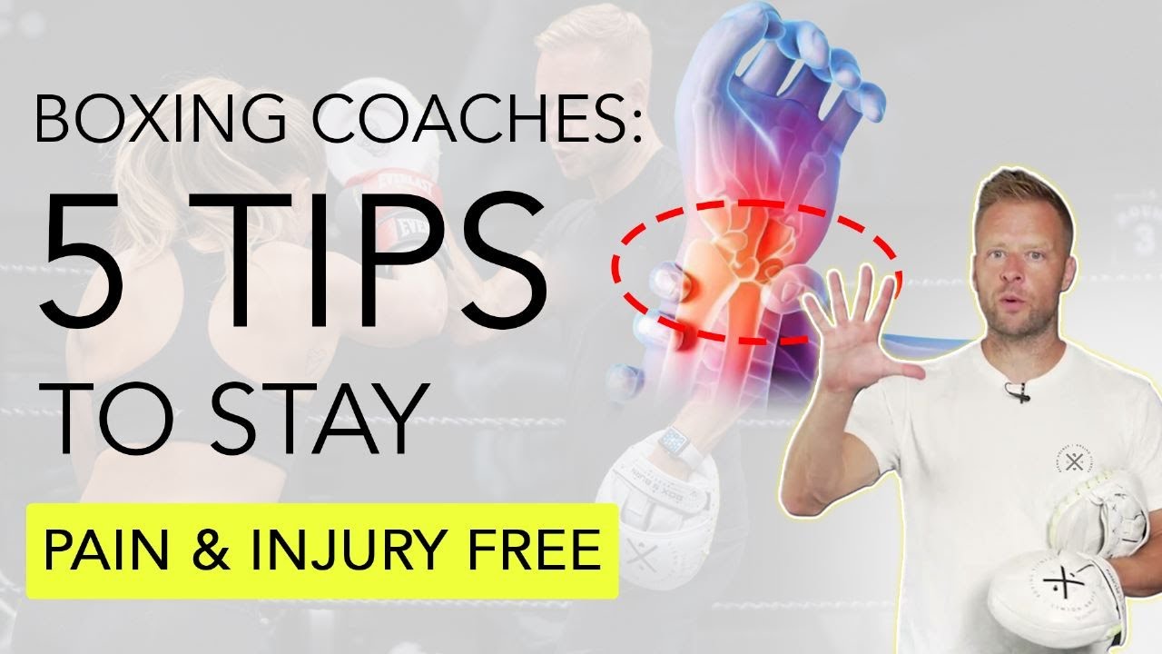 Boxing Coaching & Padwork: How To Stay Pain & Injury Free