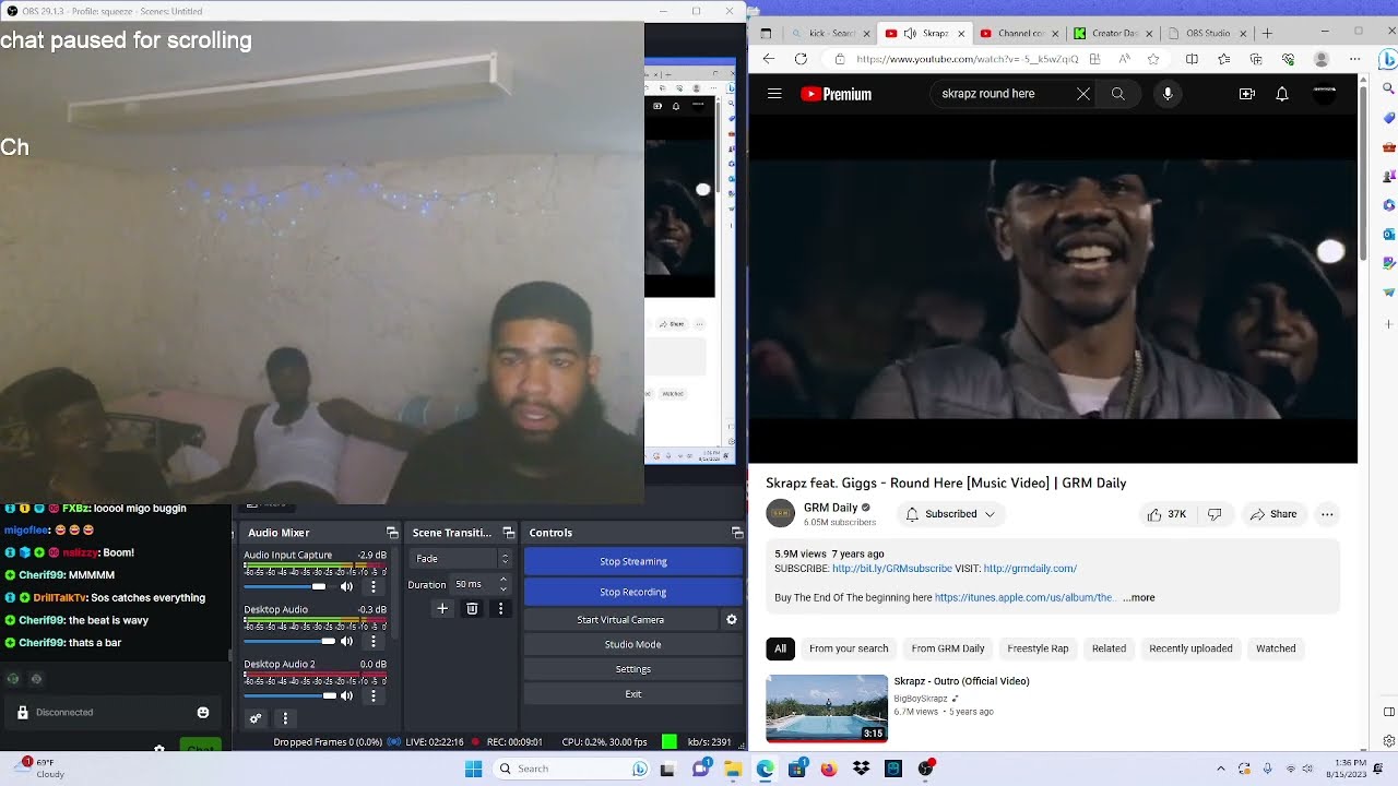 Skrapz feat. Giggs - Round Here [Music Video] | GRM Daily|Reaction