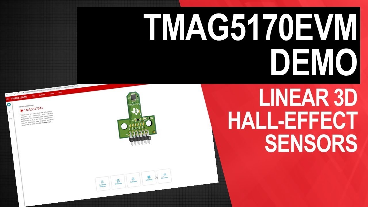 Getting started with the TMAG5170EVM