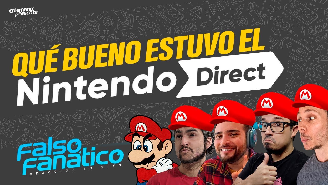 40 minutos de Nintendo Direct - Falso Fanático
