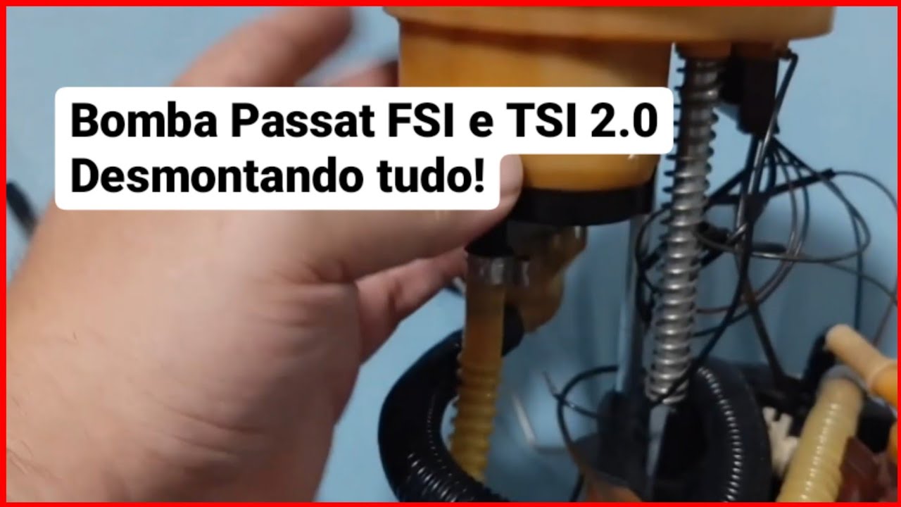 Desmontando Bomba Combustivel Passat FSI TSI 2 0