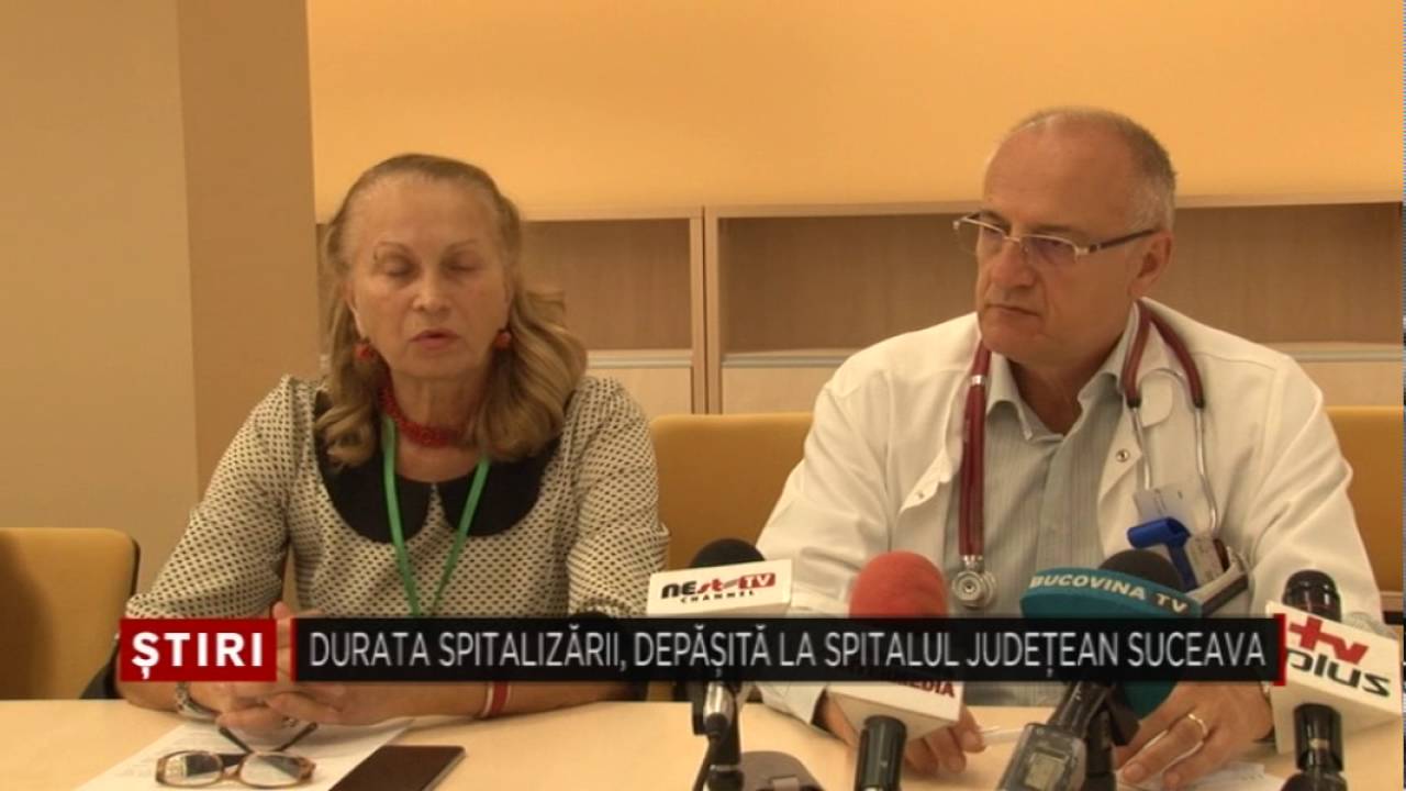 Durata spitalizarii, depasita la Spitalul Judetean Suceava