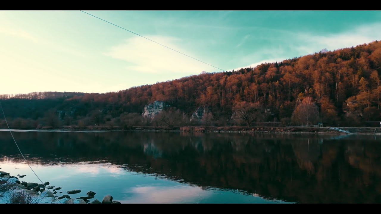 11 Minuten Stille - Winterwanderung über der Donau (Jurasteig) | Schritte im Schnee & Piano