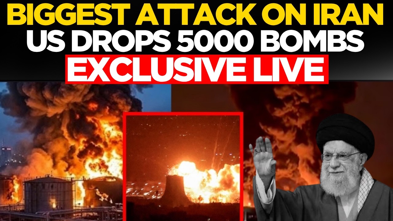America Attack On Iran LIVE| US launches &lsquo;powerful strikes&rsquo; on Iran | Trump | US Attack | Khamenei