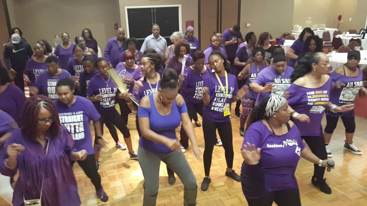 Doin' Me Line Dance @ All SNAP Meet & Greet in Cali 2016 - New Orleans, LA