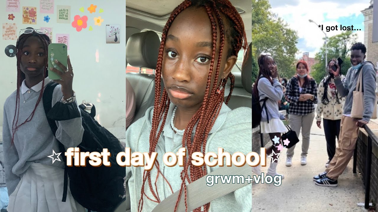 GRWM + VLOG: FIRST DAY OF JUNIOR YEAR 2023