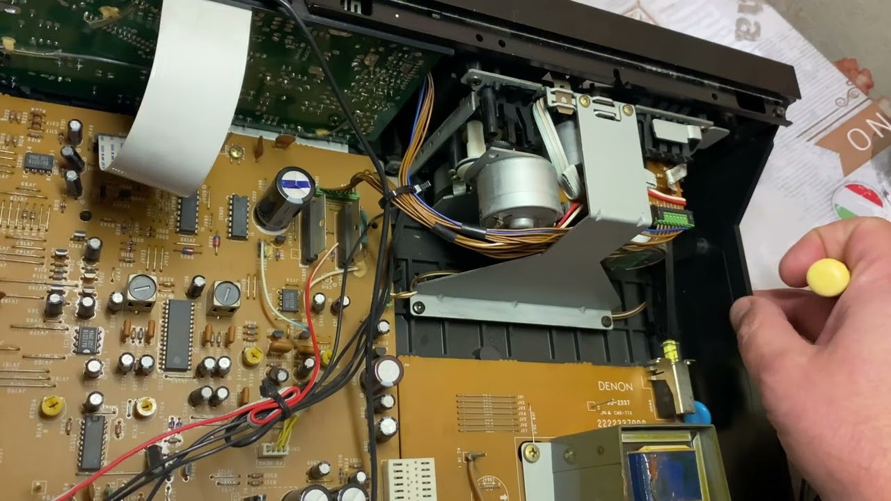 DENON DRM-710 от подписчика. Быстрый ремонт ЛПМ. DENON DRM-710 from a subscriber. Quick repair