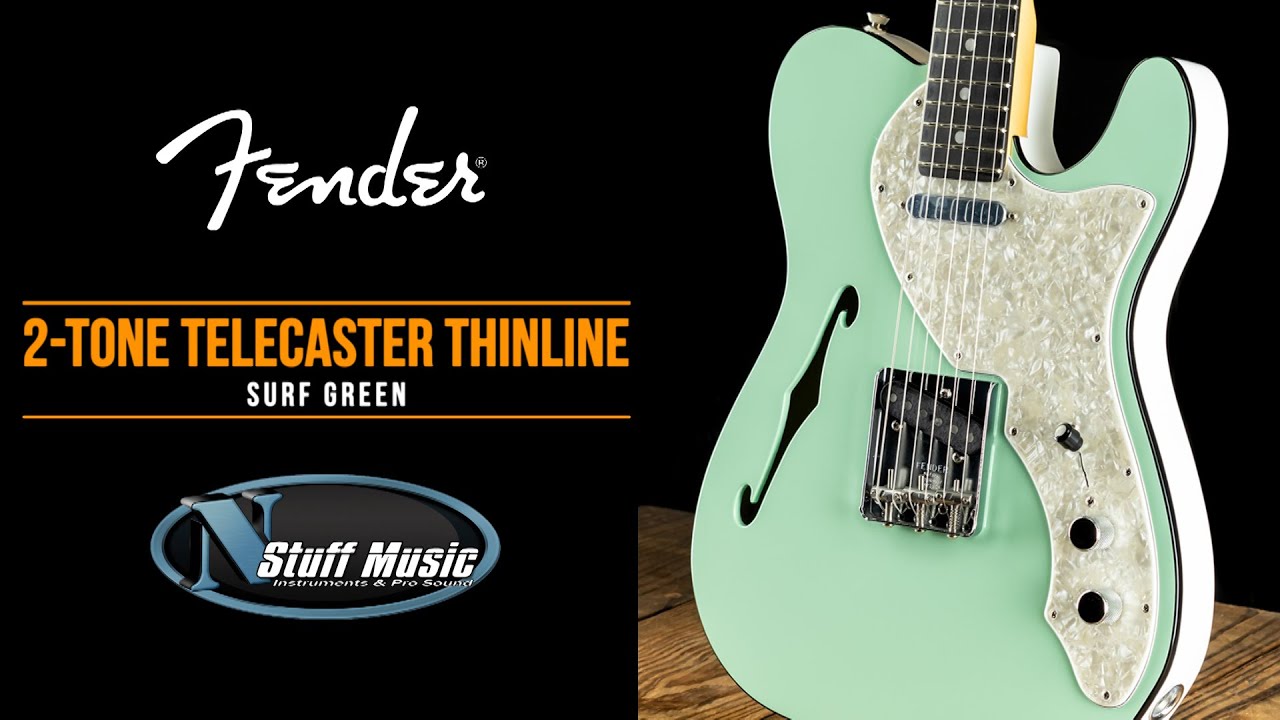 Limited Edition 2-Tone Telecaster Thinline from Fender