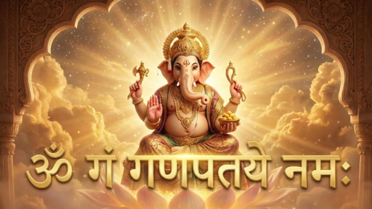 Powerful Ganesh Mantra for Success  #OmGamGanapatayeNamah #GaneshMantra #ganeshbeejmantra #live