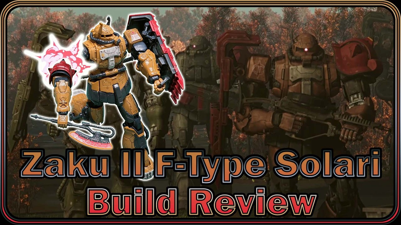 MS-06f ZakuII F Type Solari (RFV) - Gunpla Build Review