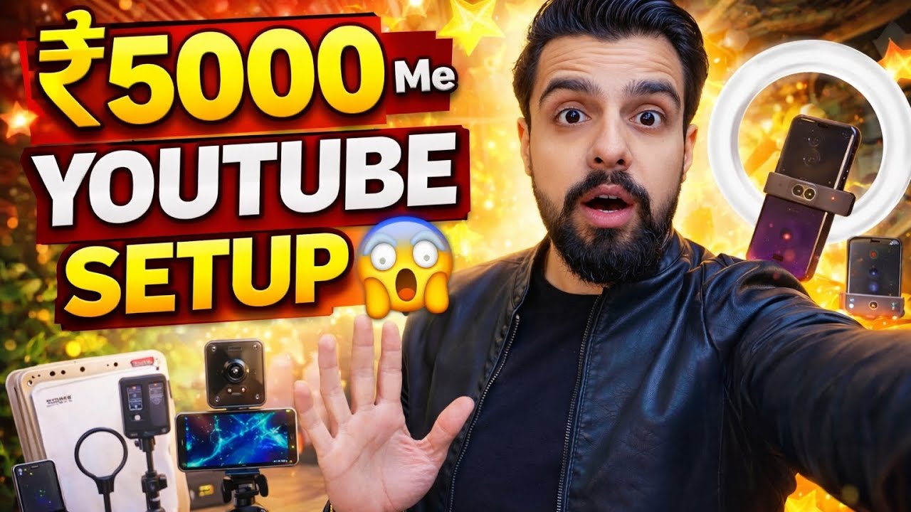 Best Smartphone Youtube Setup Under 5000| Beginners Must Watch #YouTubeSetup#YouTubeSetupUnder5000 