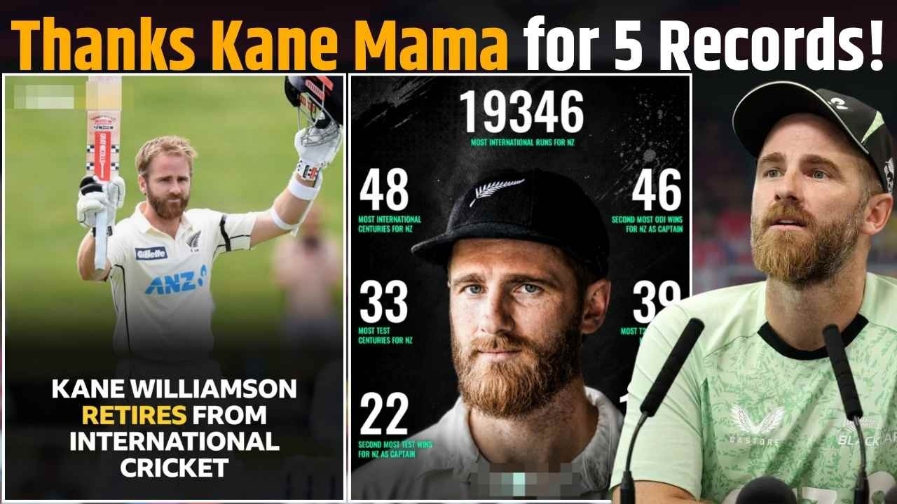 End of an Era: Kane Williamson Retires from International Cricket.