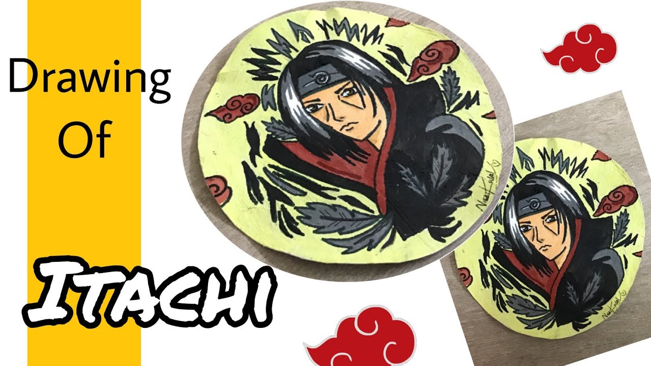 Painting of Itachi || Naruto Manga || 