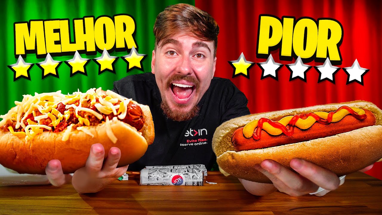 Melhor Hot Dog x Pior Hot Dog de 2023