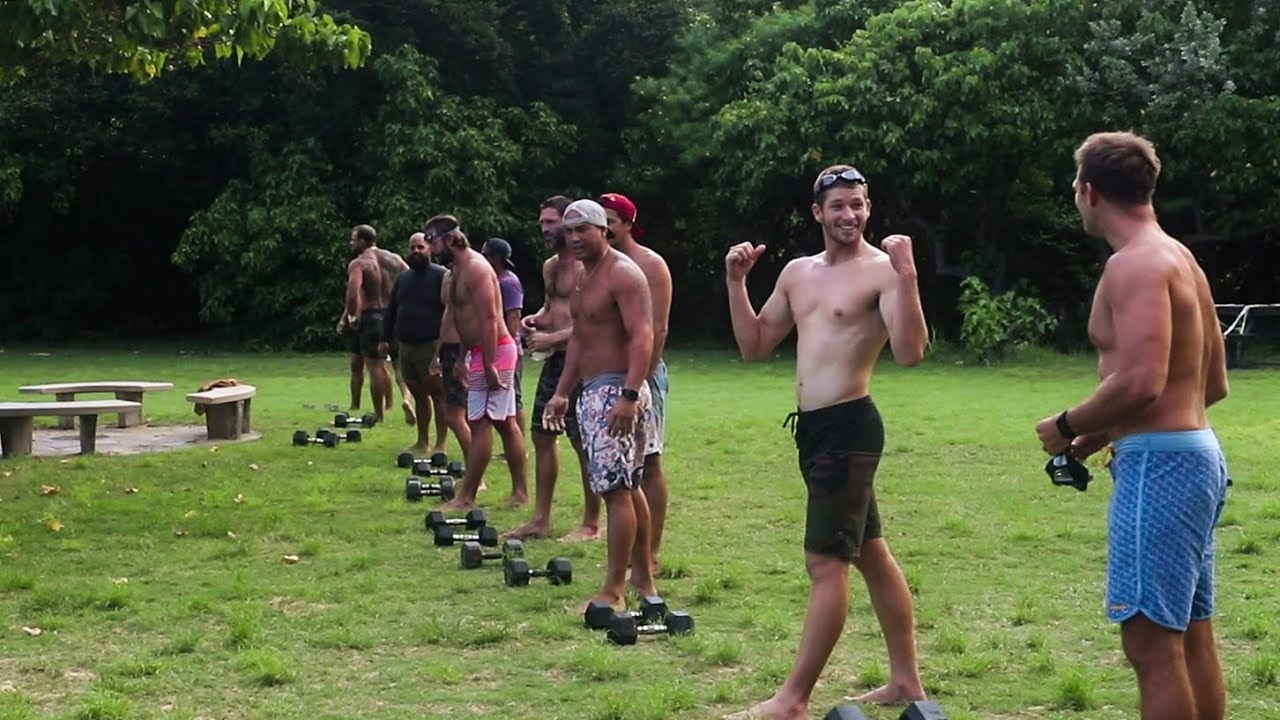 RUN SWIM RUN CHALLENGE AT WAIMEA BAY AND EPIC MINI SLAB SESSION