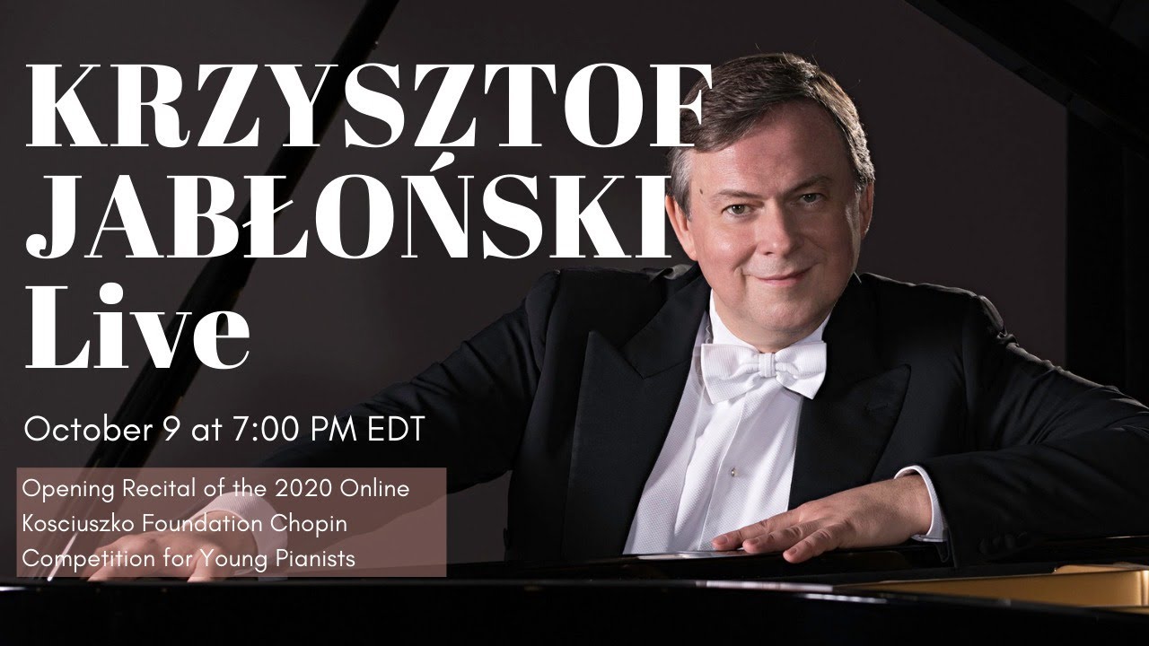 KFCC Opening Recital with Krzysztof Jablonski