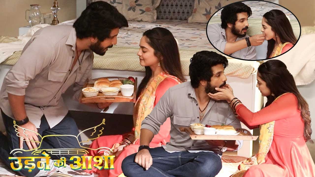 Udne Ki Aasha |Sachin ने Sailee को दिया Surprise Misal Pav और दोनों ने खिलाया एक दूसरे को |On Set