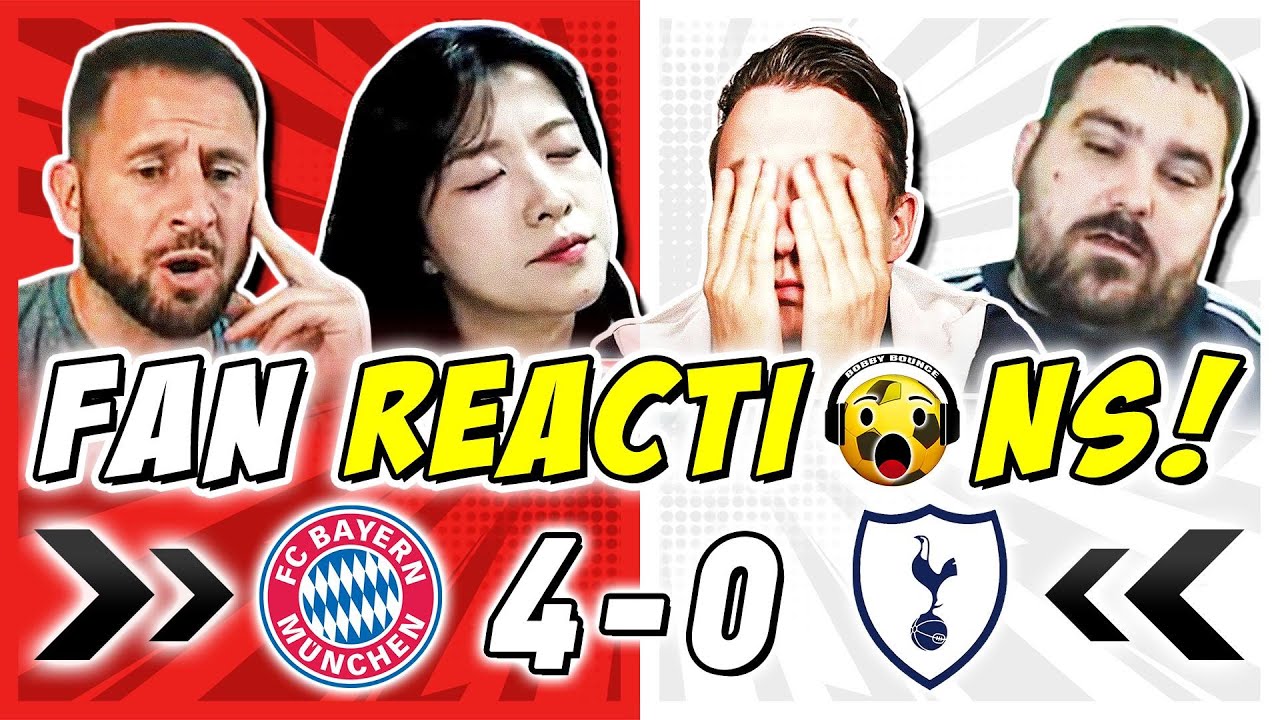 Болельщики &laquo;шпор&raquo; в шоке 🤣 Реакция на матч &laquo;Бавария&raquo; &mdash; &laquo;Тоттенхэм&raquo; 4:0 | Предсезонные товарищески...