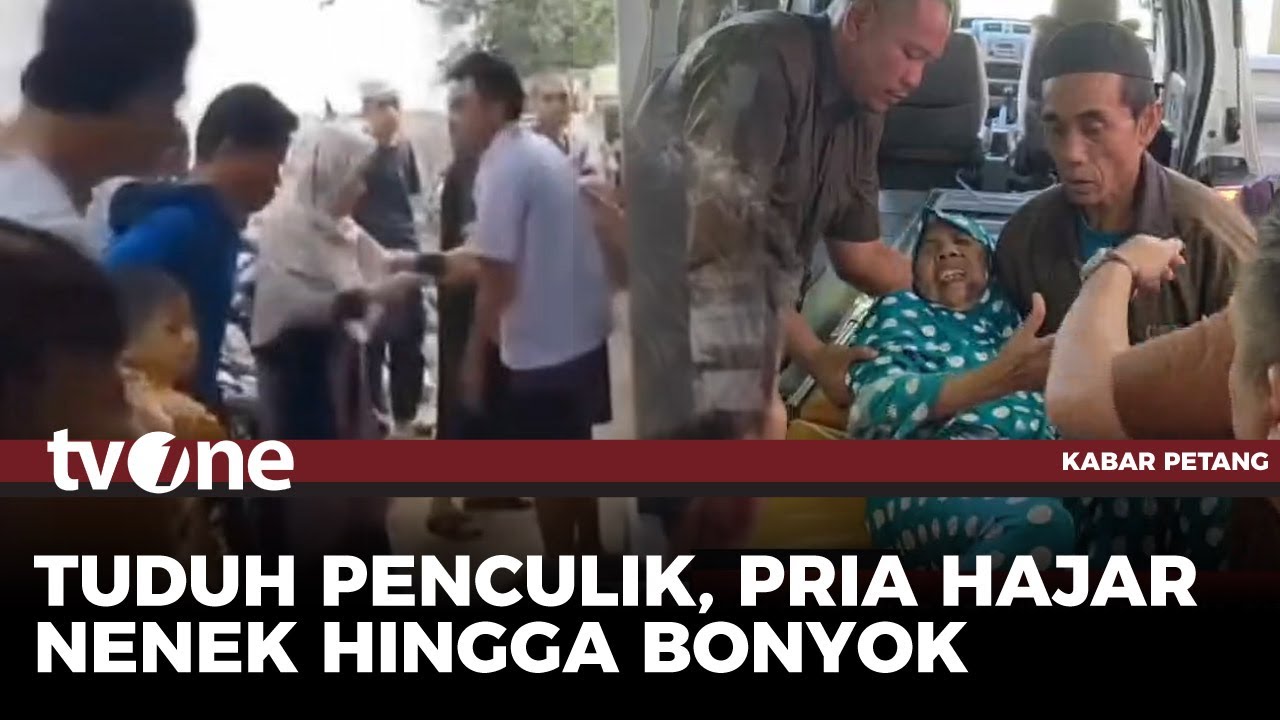 Tragis, Nenek di Cianjur Bonyok Dipukuli Usai Dituduh Penculik Anak | Kabar Petang tvOne