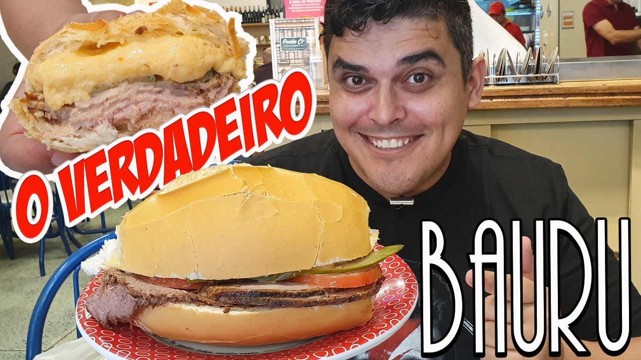 ESSE É O VERDADEIRO BAURU - Ponto Chic
