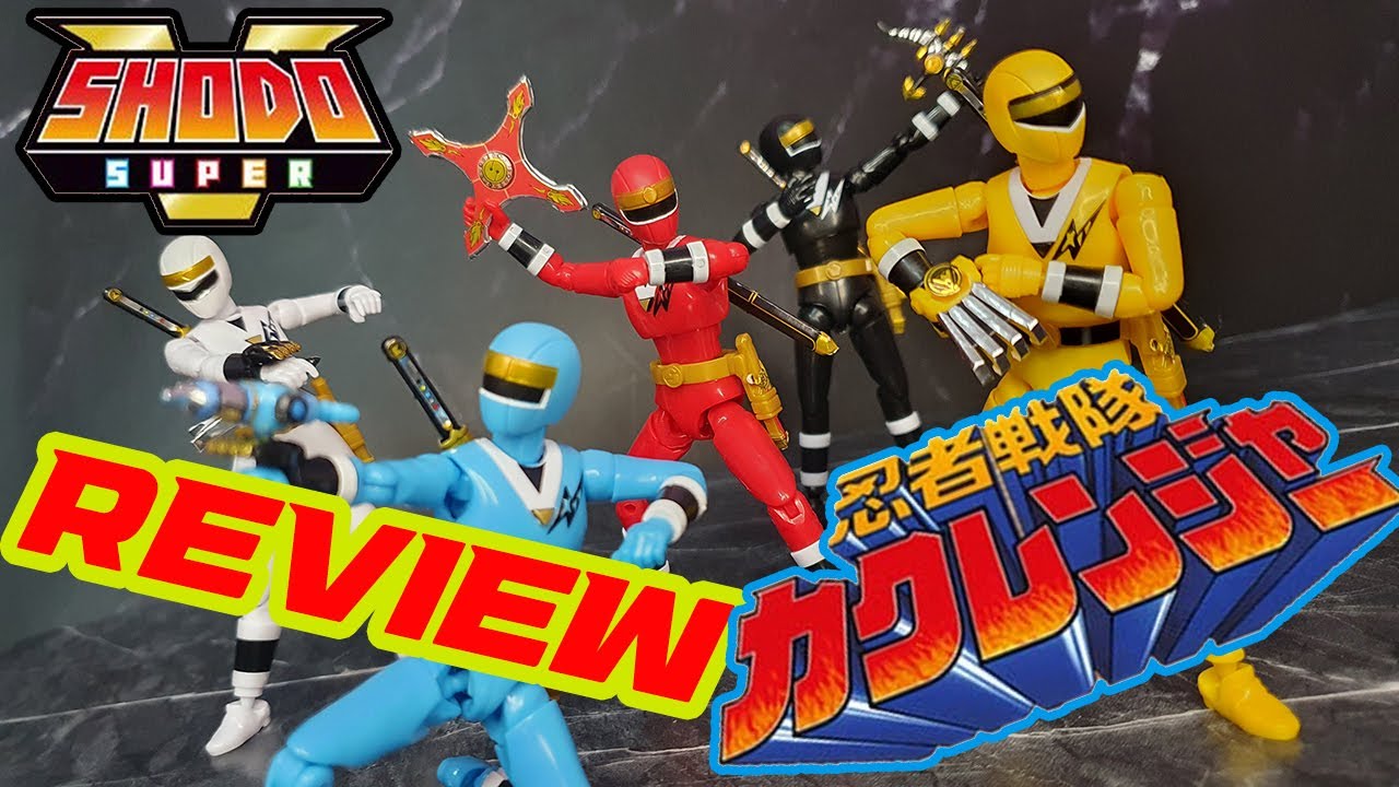 รีวิว Sentai | SHODO SUPER Kakuranger ขบวนการนินจา คาคุเรนเจอร์ | 忍者戦隊カクレンジャー