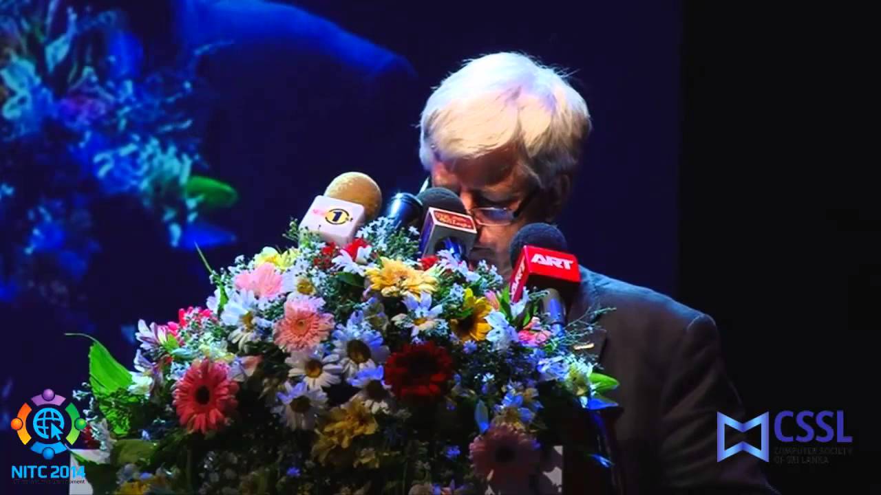 Prof  Tim Unwin Secretary General CTO speaking at NITC 2014