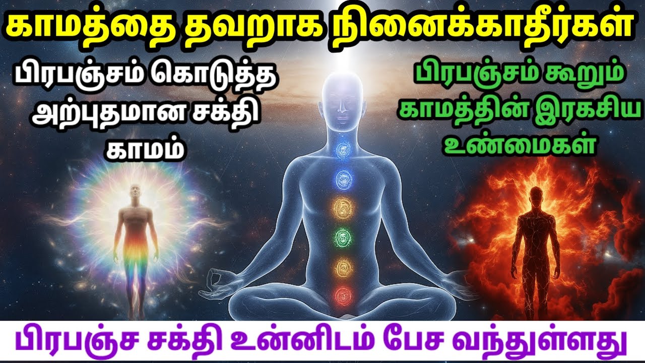 “உள்ளே உறங்கும் காம சக்தி விழிக்கும் தருணம் 🌠 | When Inner Kāma Energy Awakens to the Universe”