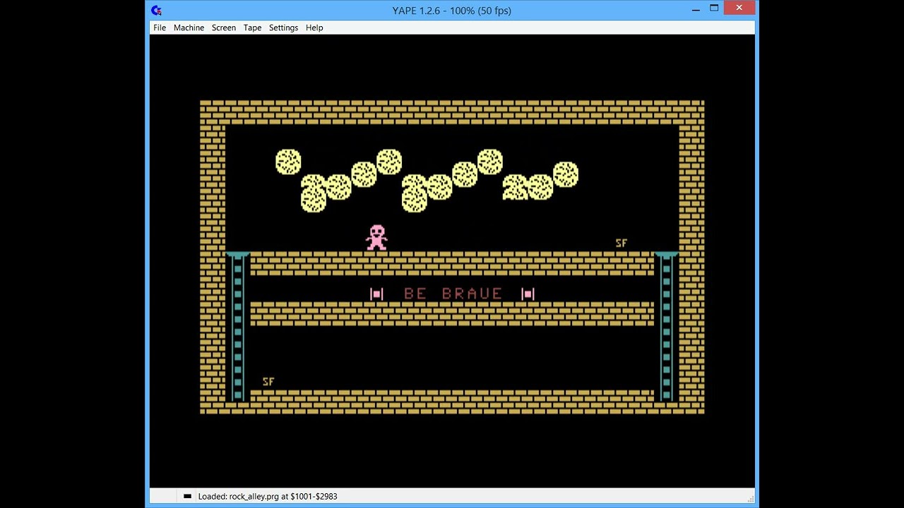 Rock Alley - Commodore Plus/4