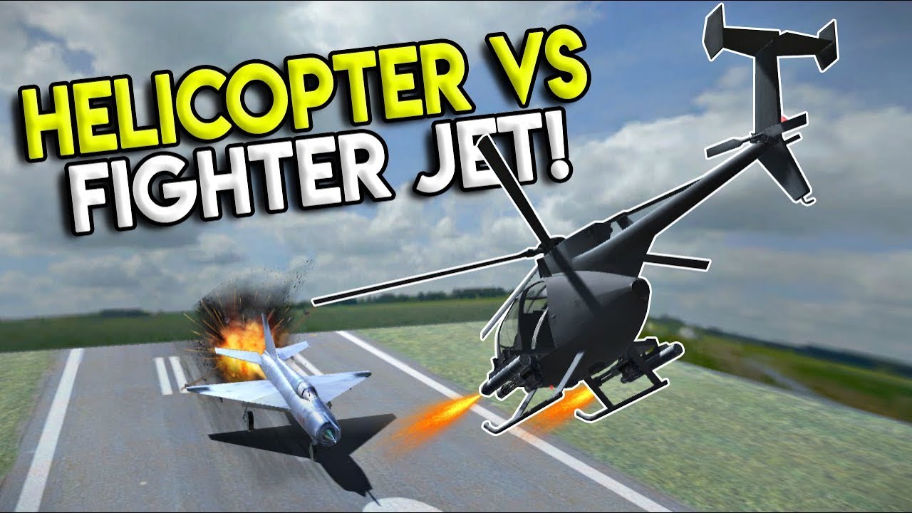 HELICOPTER TAKES OUT JET FIGHTER! - Disassembly 3D Gameplay - EP 9