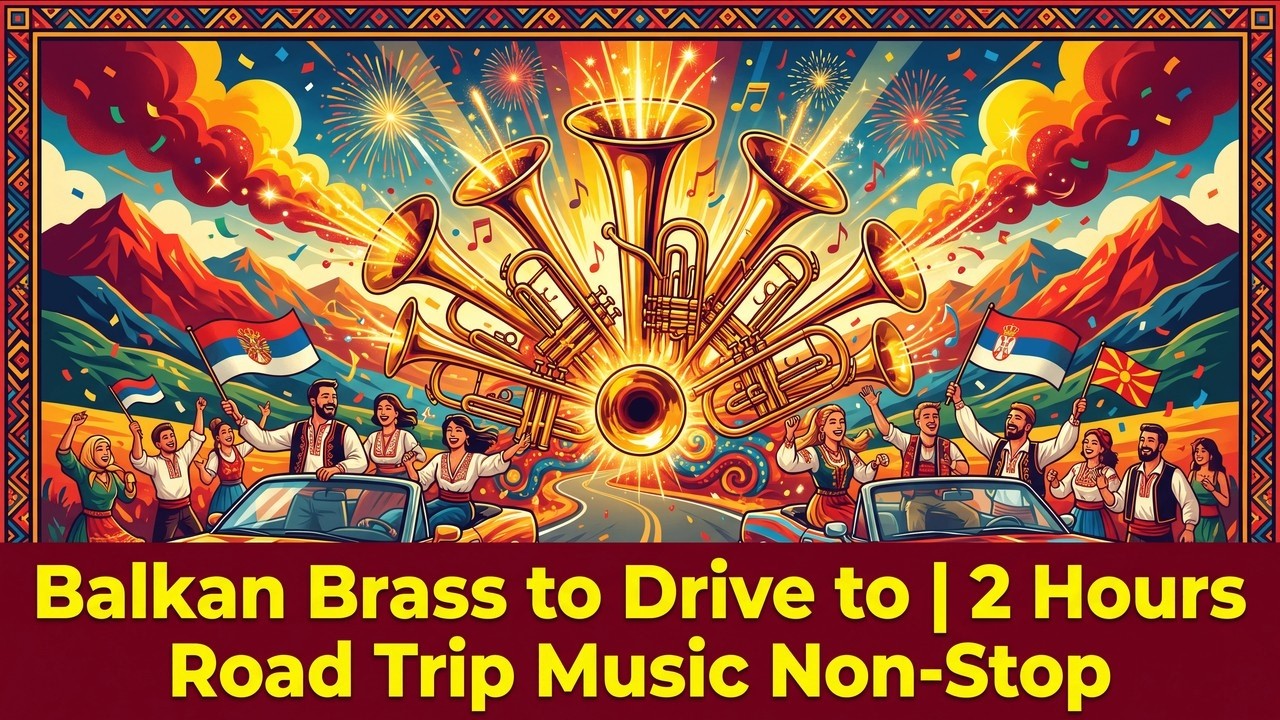 Balkan Brass to Drive to | 2 Hours Road Trip Music Non-Stop