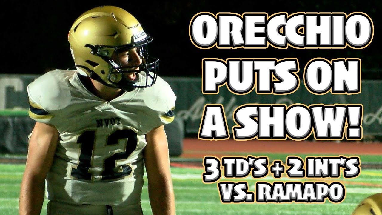 Old Tappan 27 Ramapo 21 | Week 3 Highlights | Orecchio 3 TD Game!