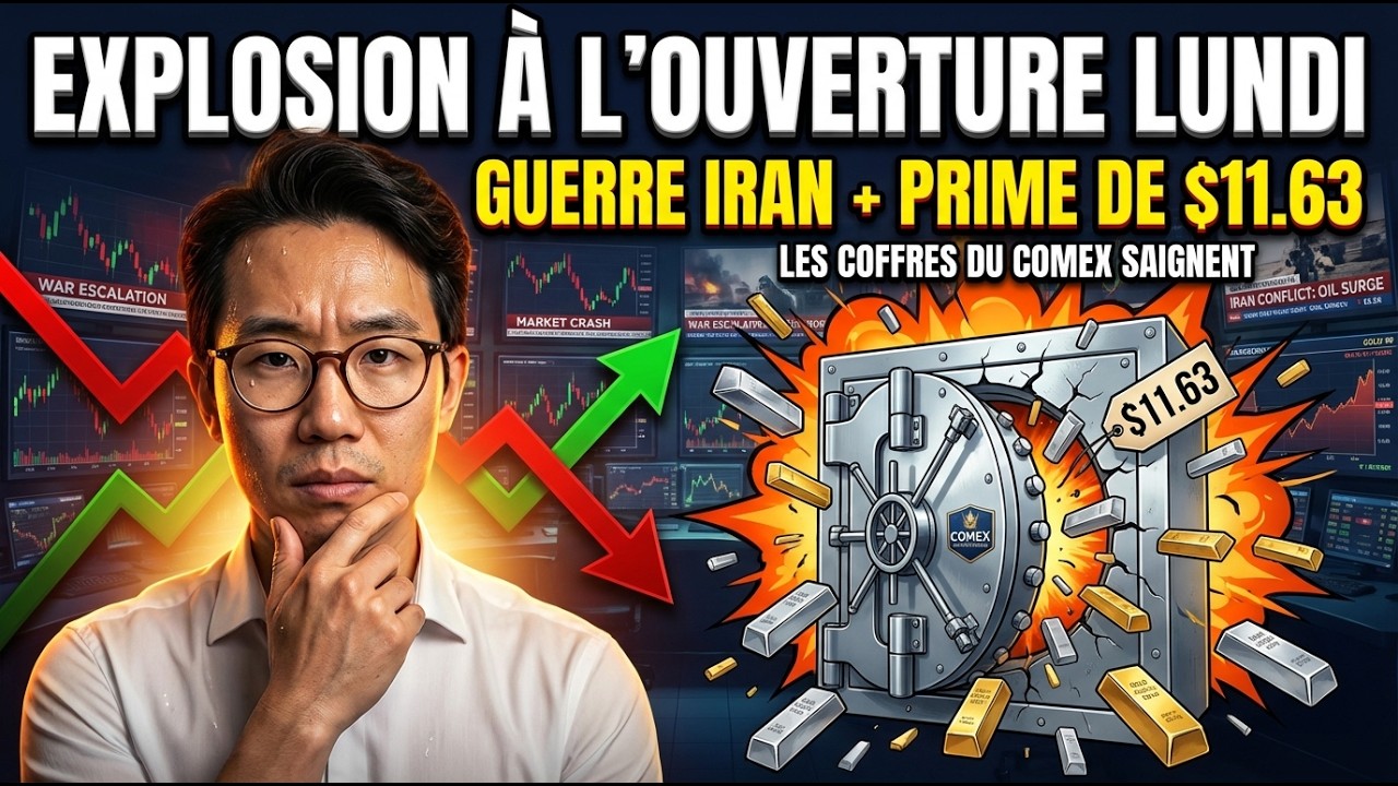 EXPLOSION À L’OUVERTURE LUNDI — Premium Shanghai $11,63 + Guerre Iran = MELTDOWN COMEX