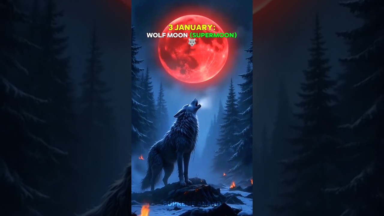 Biggest Moon Event of 2026! You Won&rsquo;t Believe This One! 😳 #moon