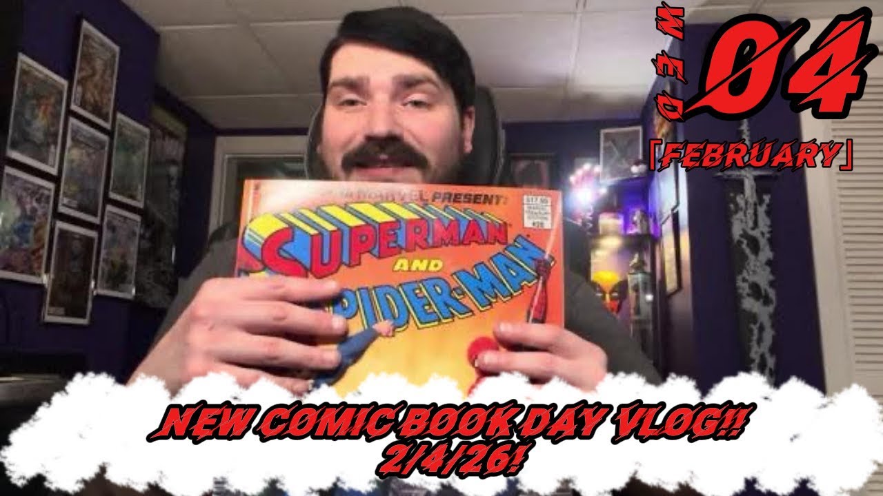 New comic book day vlog 2-4-26!!