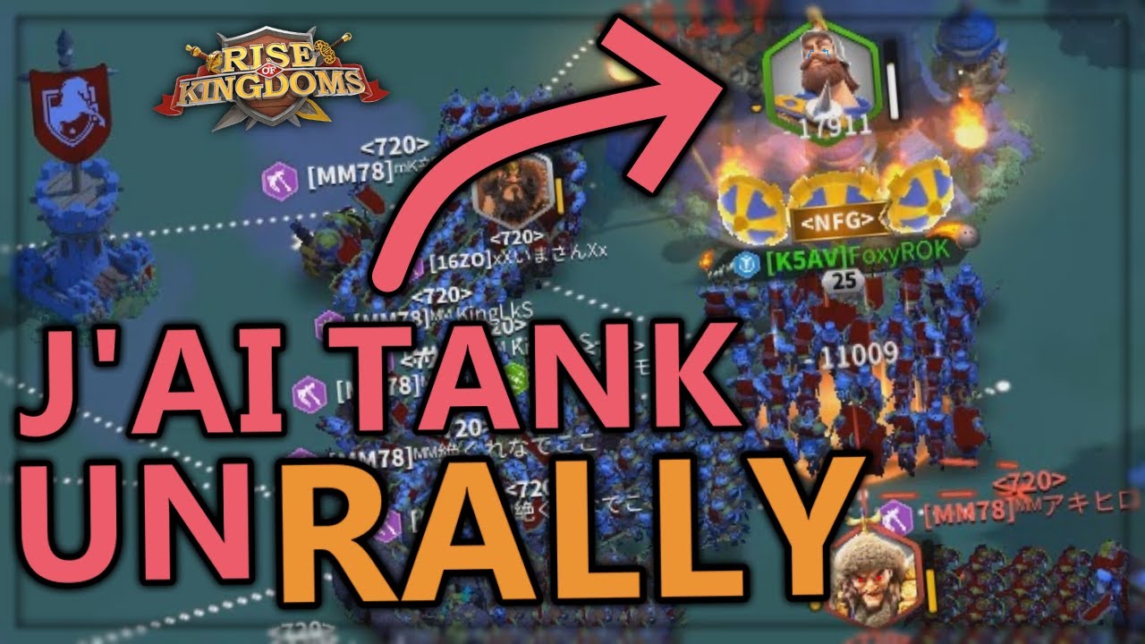 J'AI TANK UN RALLY... EST-CE RENTABLE ? | RISE OF KINGDOMS FR