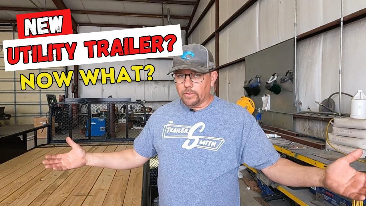 How To Maintain Your New Utility Trailer