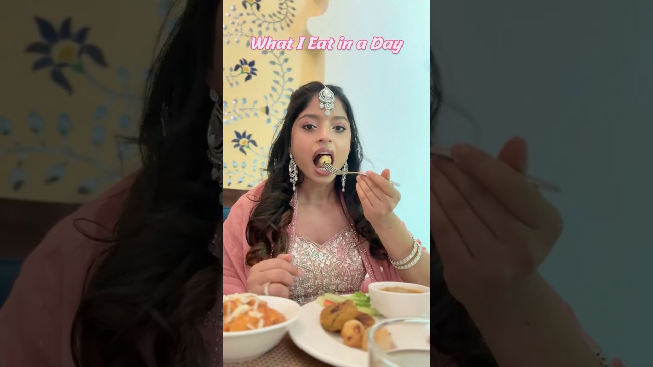 What I Eat In A Day At *Destination Wedding* 🥁🍛🤤 #ashortaday #shorts