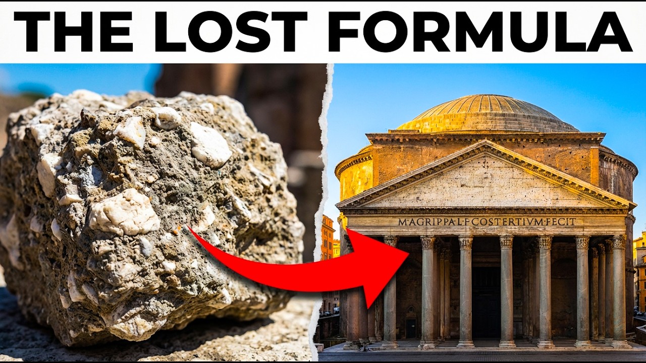 Roman Concrete: Build It Once, It Lasts Forever. Why Don't You Know About This?