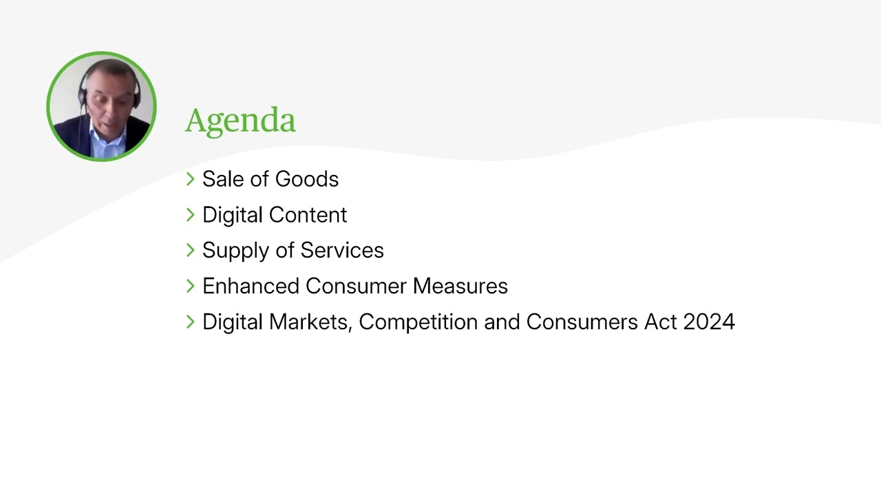 Consumer Contracts - A Guide to the Key Rights & Remedies - Webinar