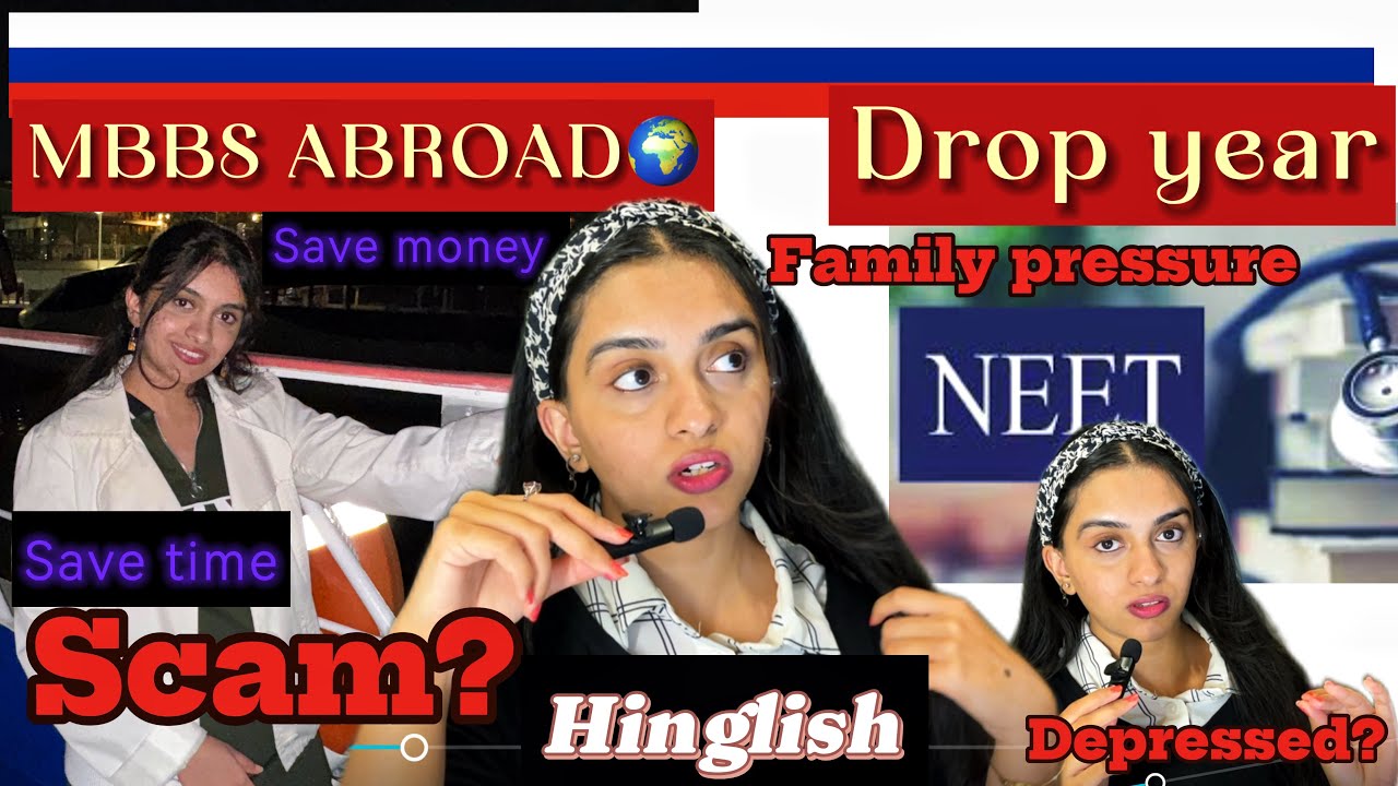 Drop Year vs MBBS Abroad - DON’T WASTE Your Time On NEET Exam😭| Bitter Sach | Emotional HINGLISH vid