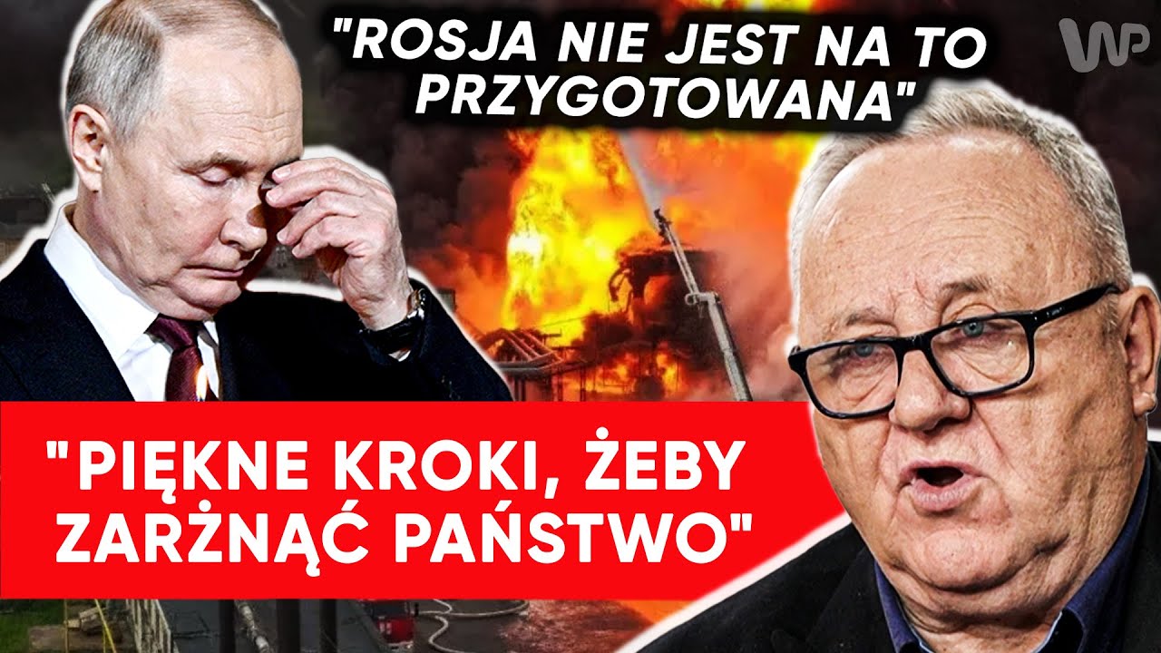 Zapaść w Rosji. Gen. Pacek o wyniszczającym kryzysie: Piękne kroki, żeby zarżnąć państwo