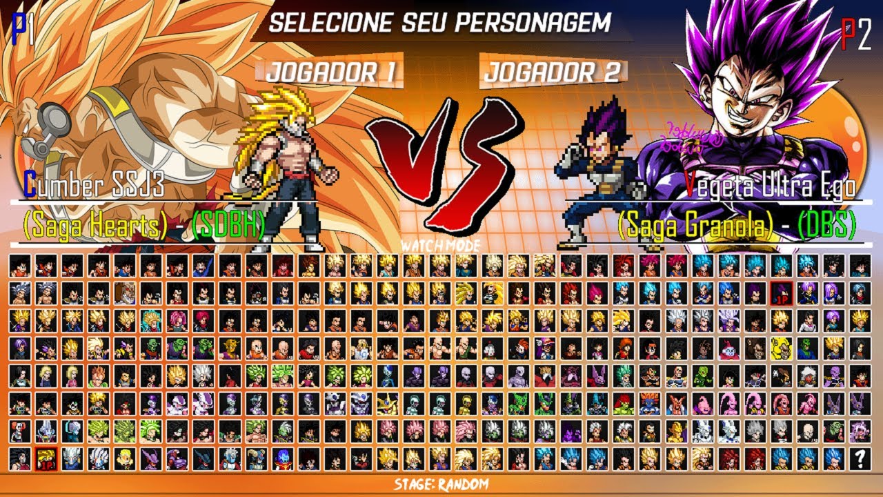 🎮 Dragon Ball Legends Mugen V2 🎮【Gameplay + Link 】