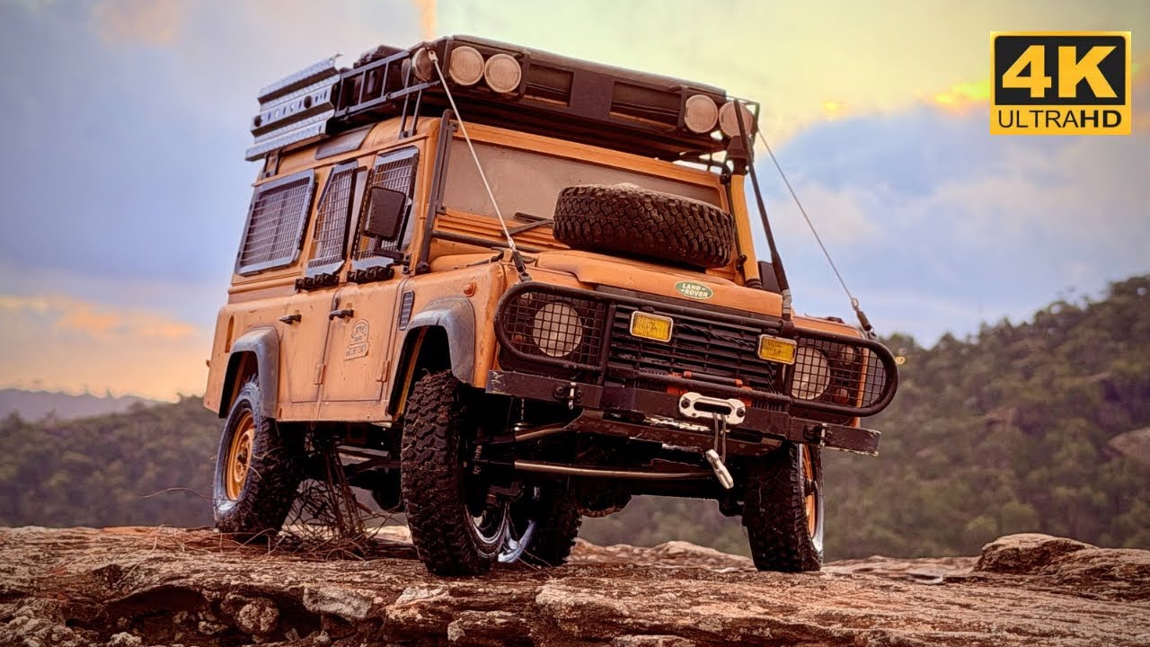 Dreamy Realistic 1:10 Scale RC Camel Trophy Land Rover Defender 110 &ldquo;Wilderness Expedition&rdquo; PART 2